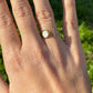Anello cerchio perlato