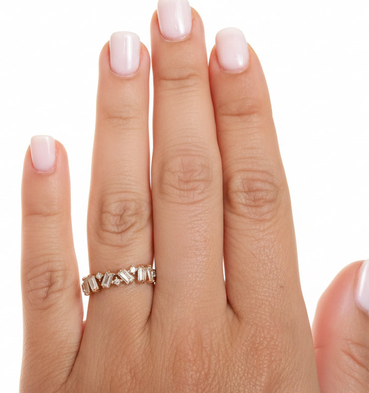 Anello infinity sparkling