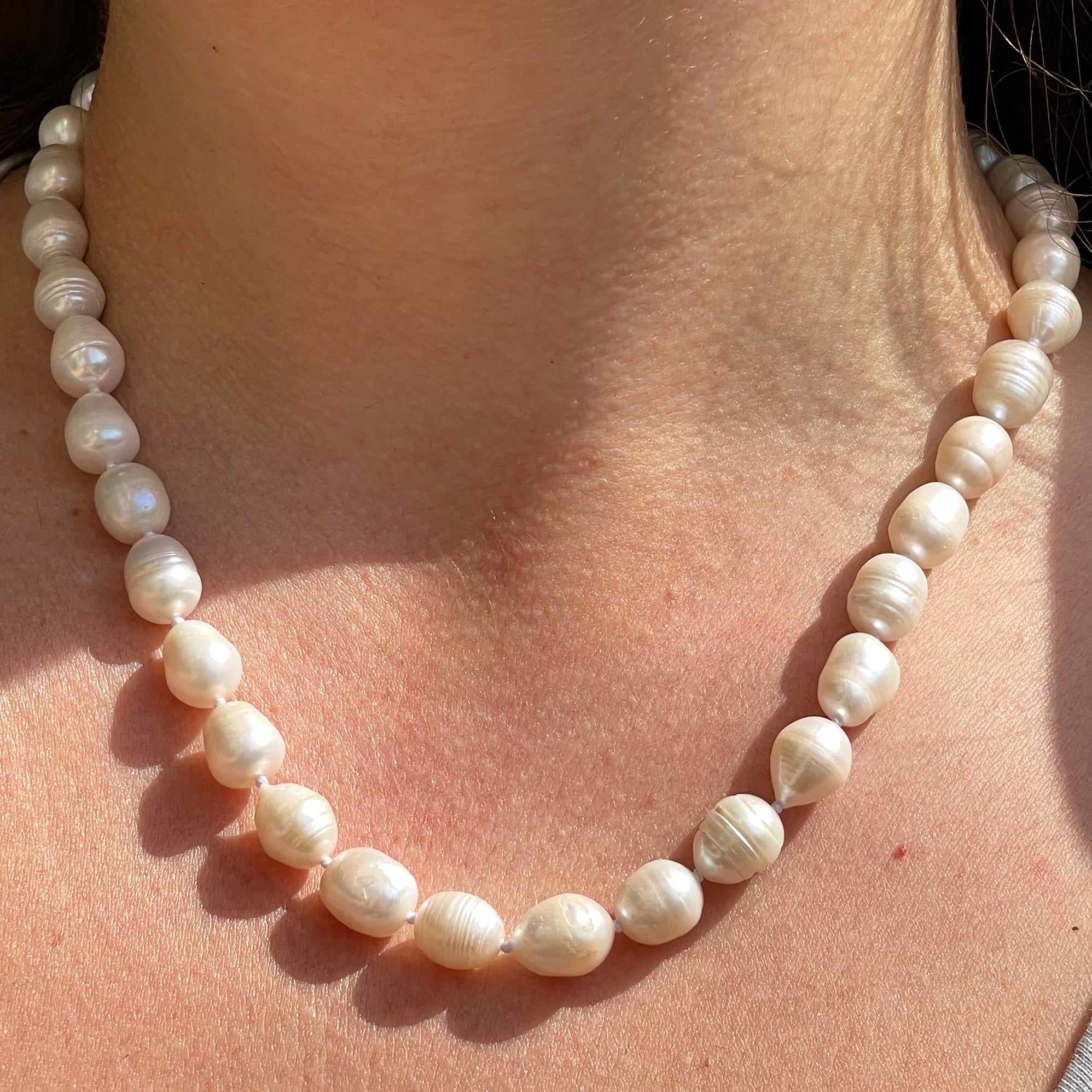 Collana perle di fiume