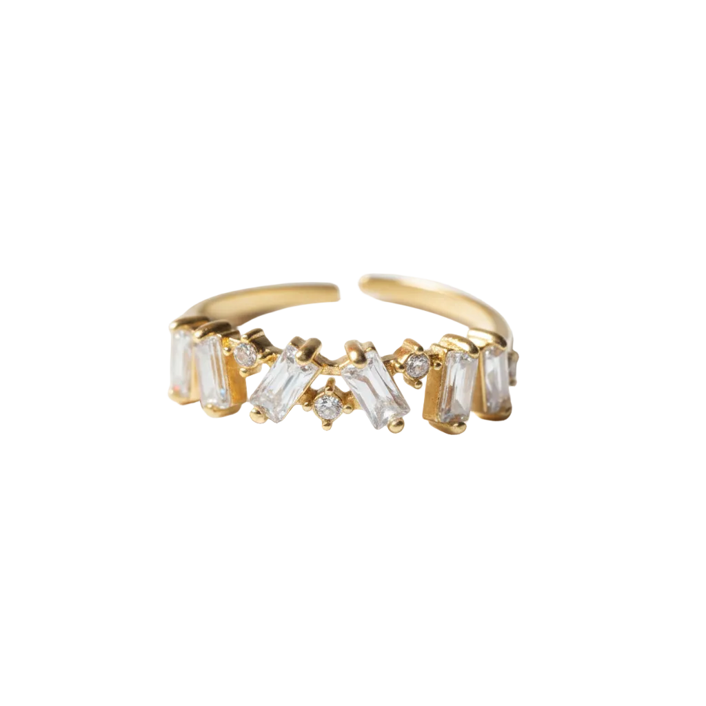 Anello infinity sparkling