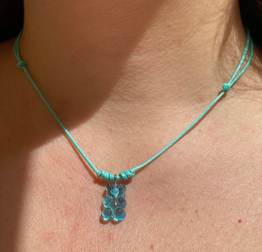 Collana orsetto gommoso in 3 colori