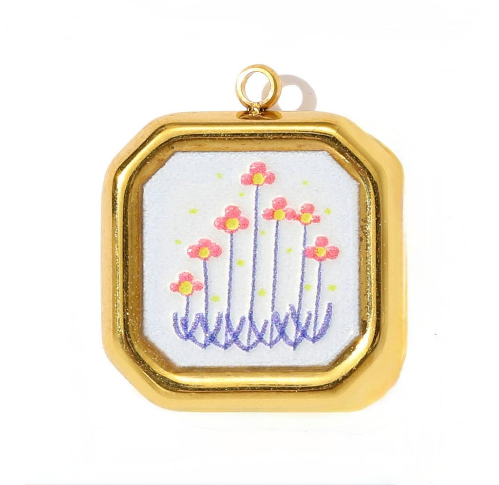 Charm Prato fiorito in 2 fantasie