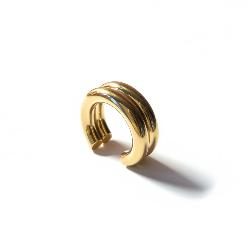 Ear cuff double