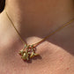Collana con tartaruga, coda di balena e stella marina in 2 colori