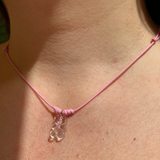 Collana orsetto gommoso in 3 colori