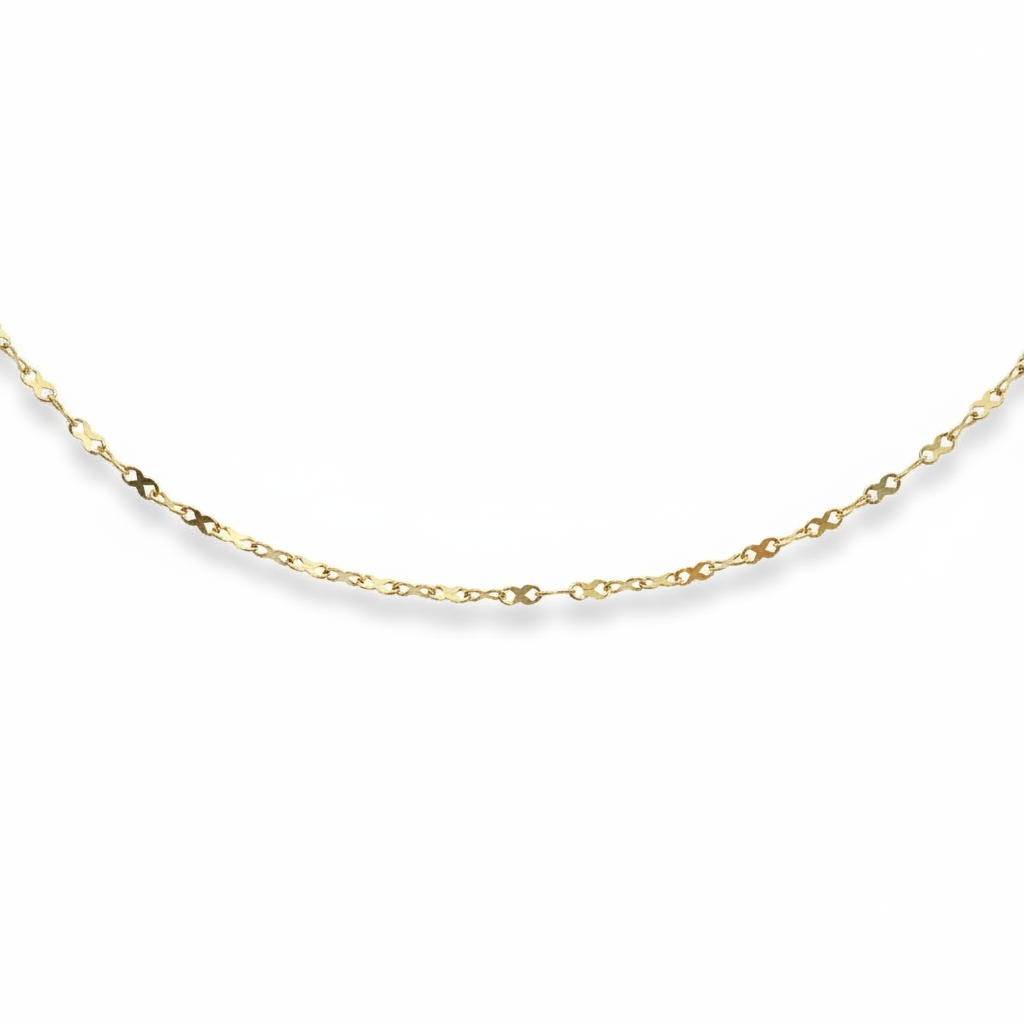 Collana filo in 2 colori