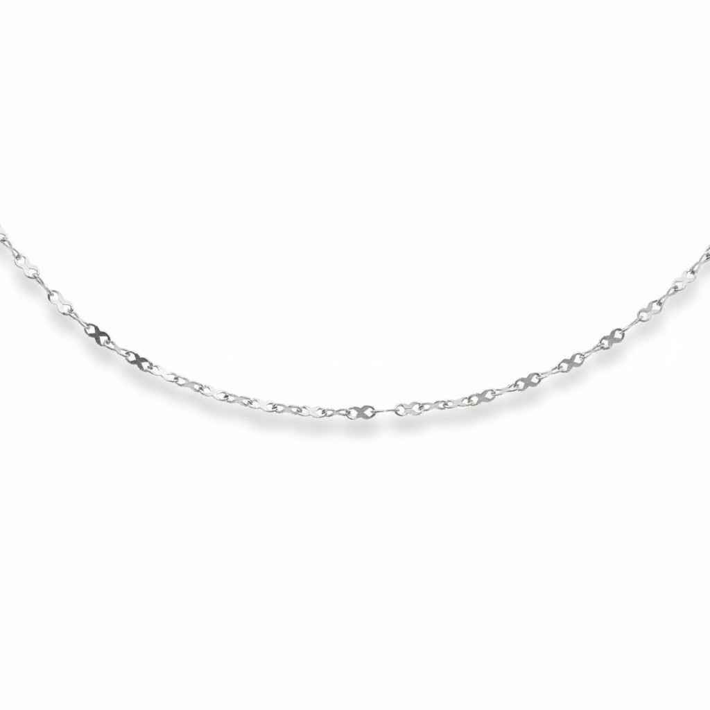 Collana filo in 2 colori