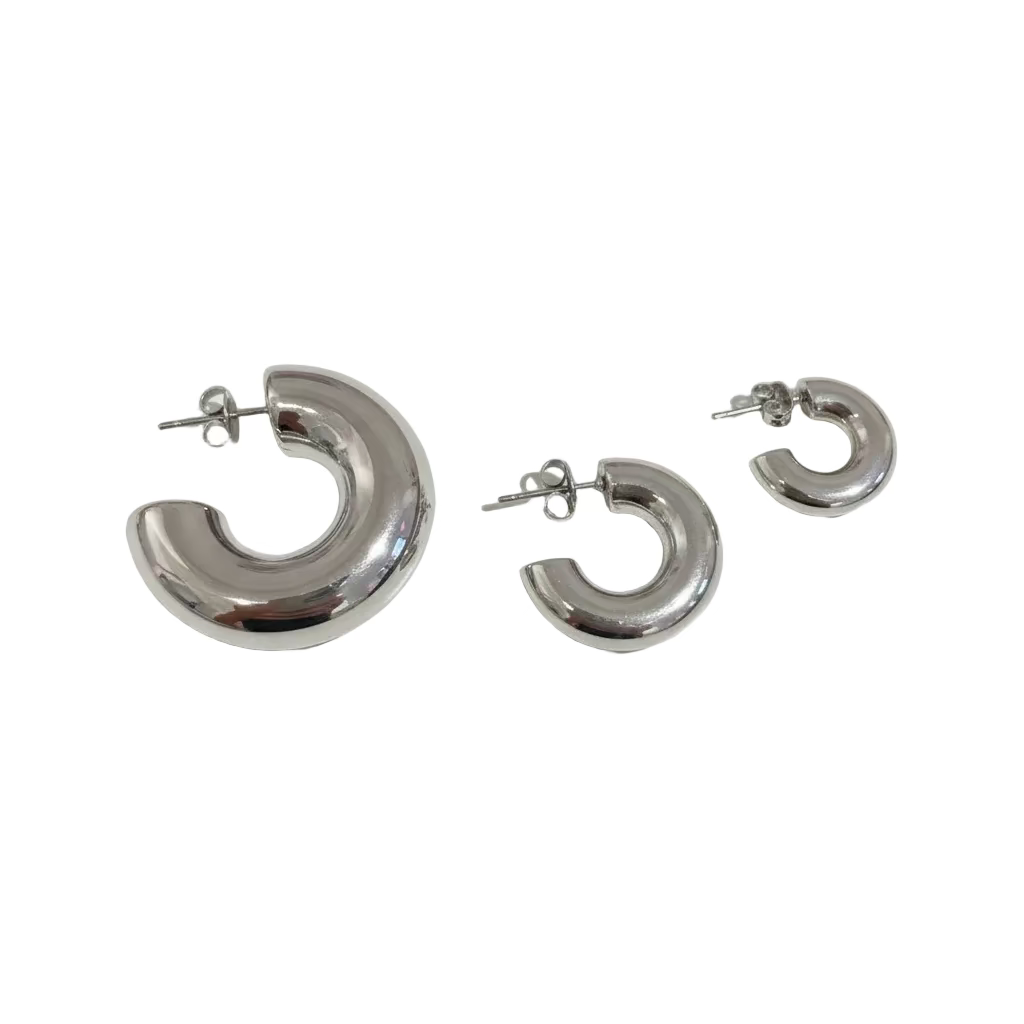 Orecchini chubby bold in 2 colori