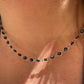 Collana con occhio di Allah nero