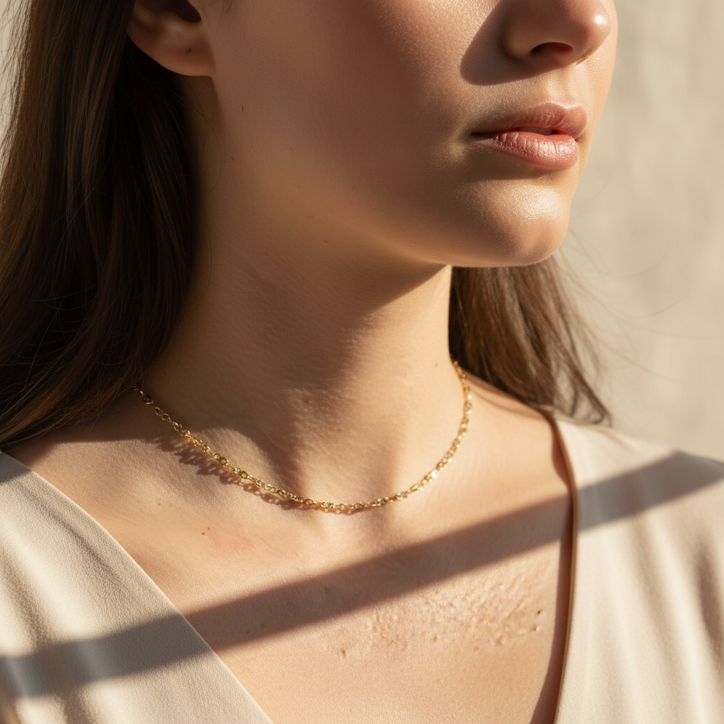 Collana filo in 2 colori