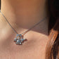 Collana con tartaruga, coda di balena e stella marina in 2 colori