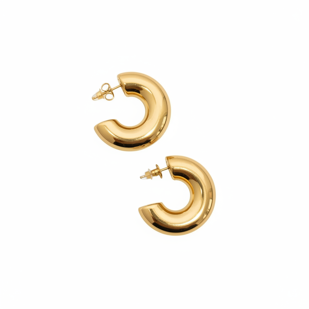 Orecchini chubby bold in 2 colori