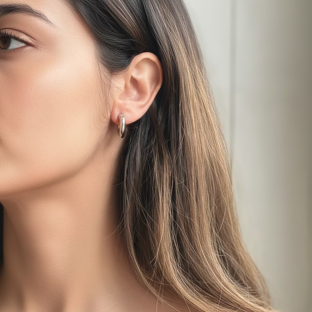 Orecchini chubby bold in 2 colori