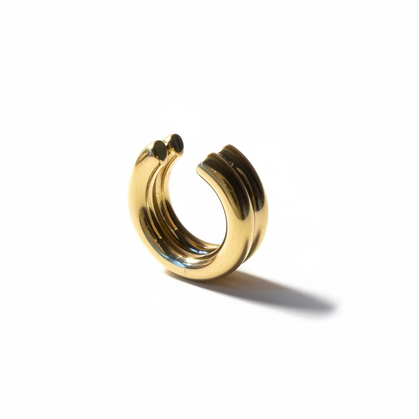 Ear cuff double