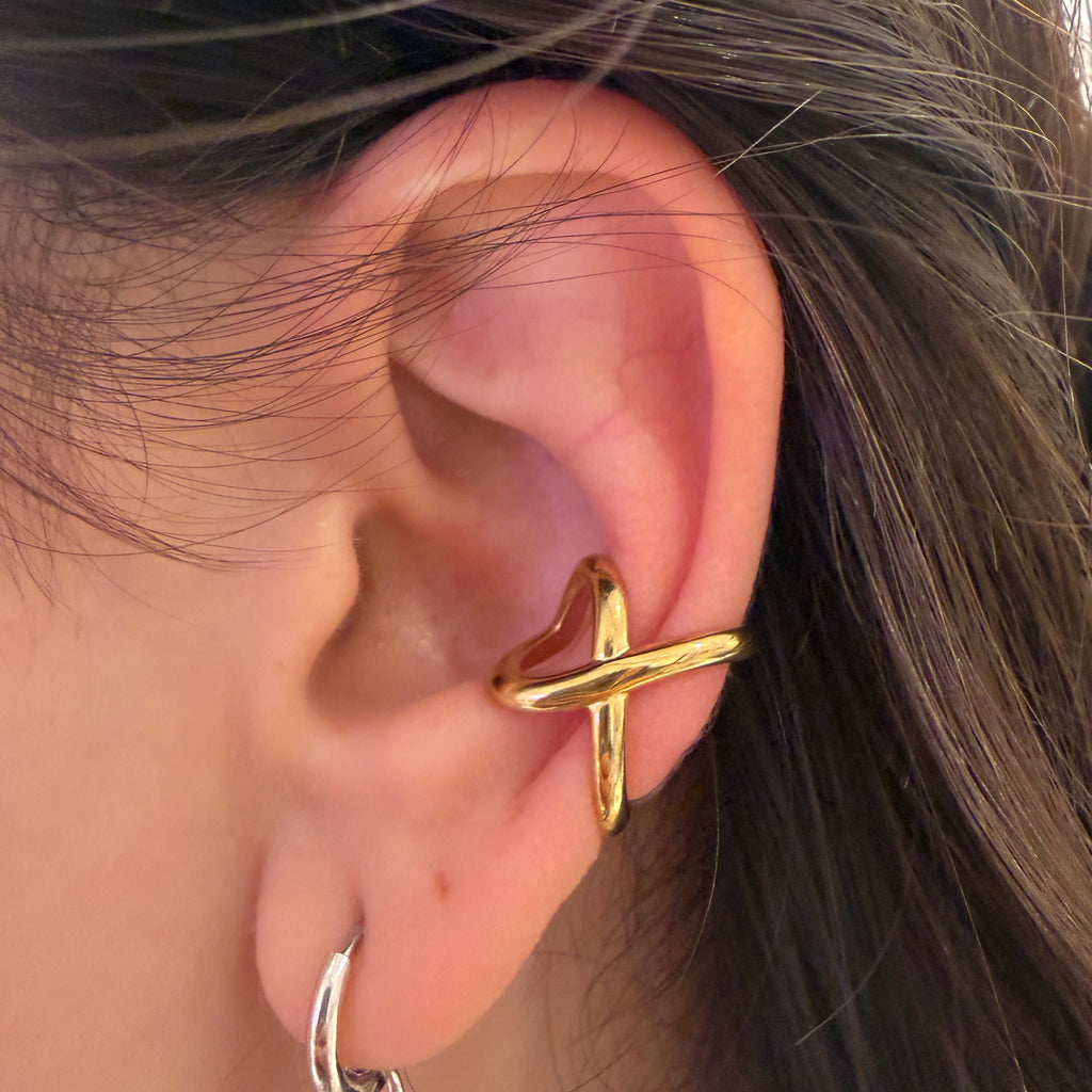 Ear cuff twist in 2 colori