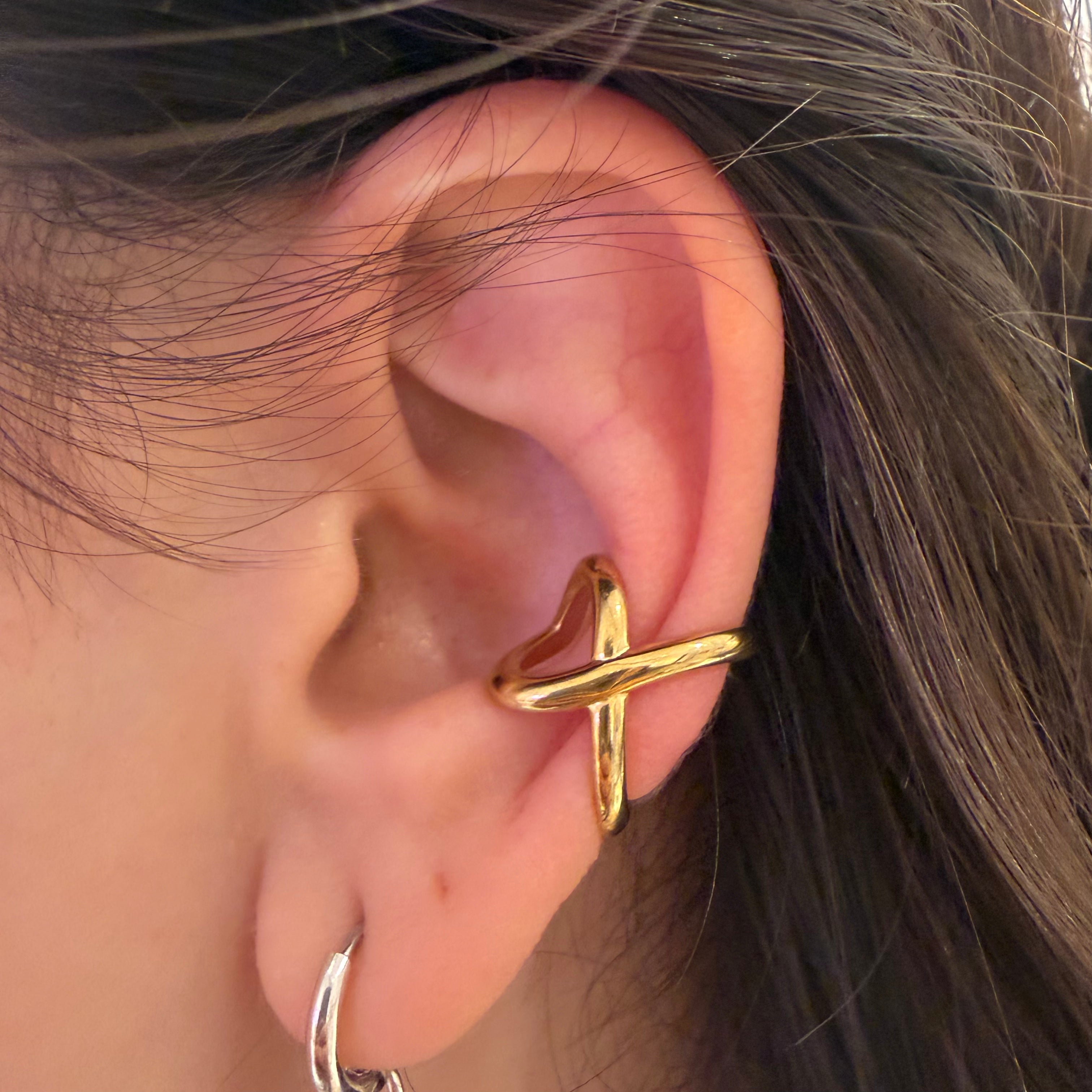 Ear cuff twist in 2 colori