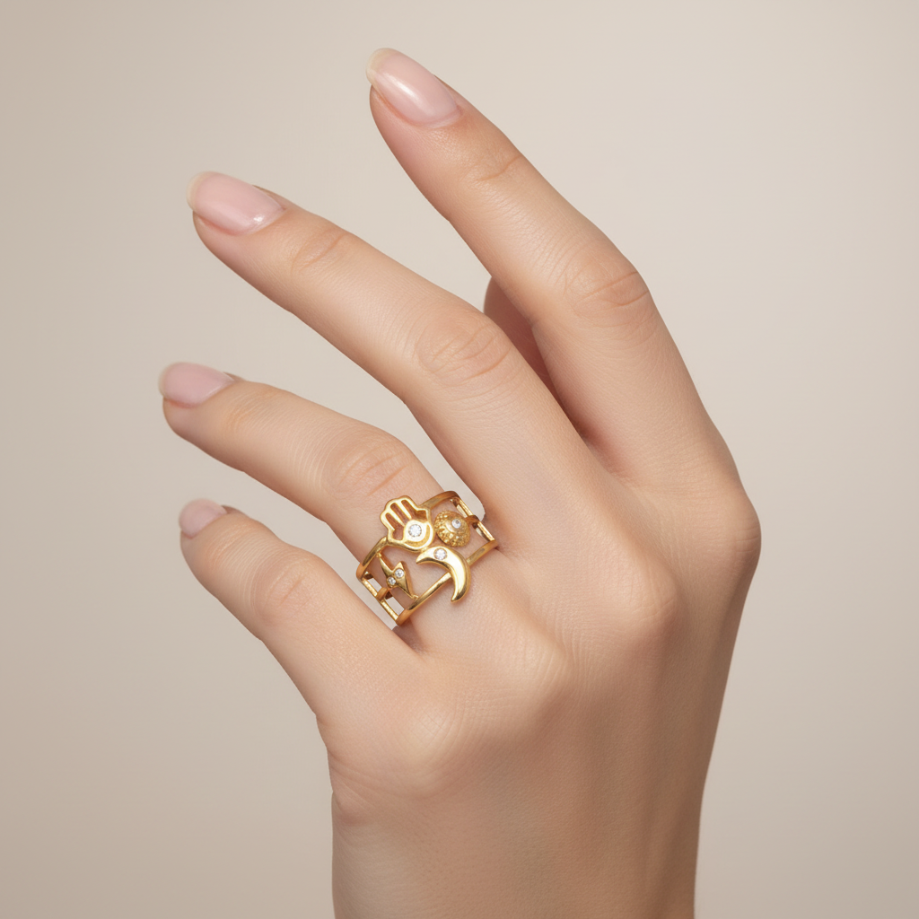 Anello magia protetta in 2 colori