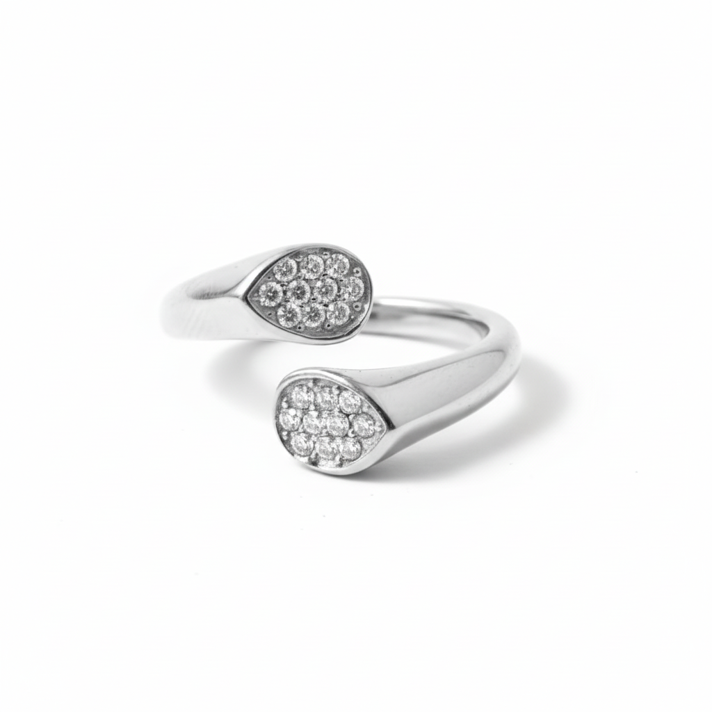 Anello double sparkling