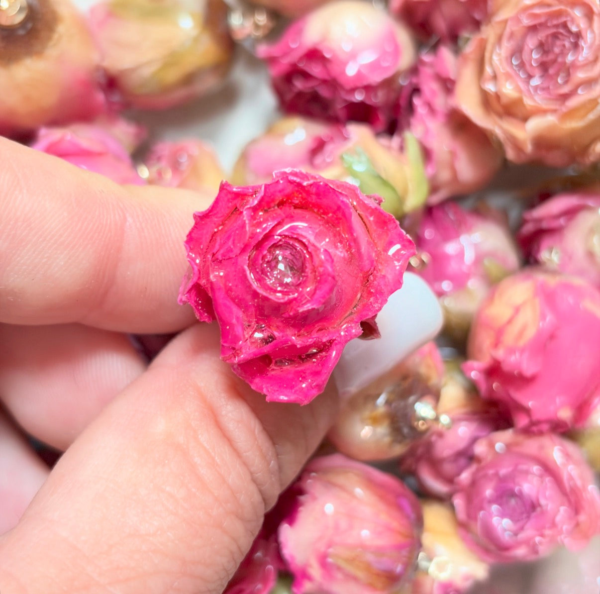 Charm Rosa eterna rosa