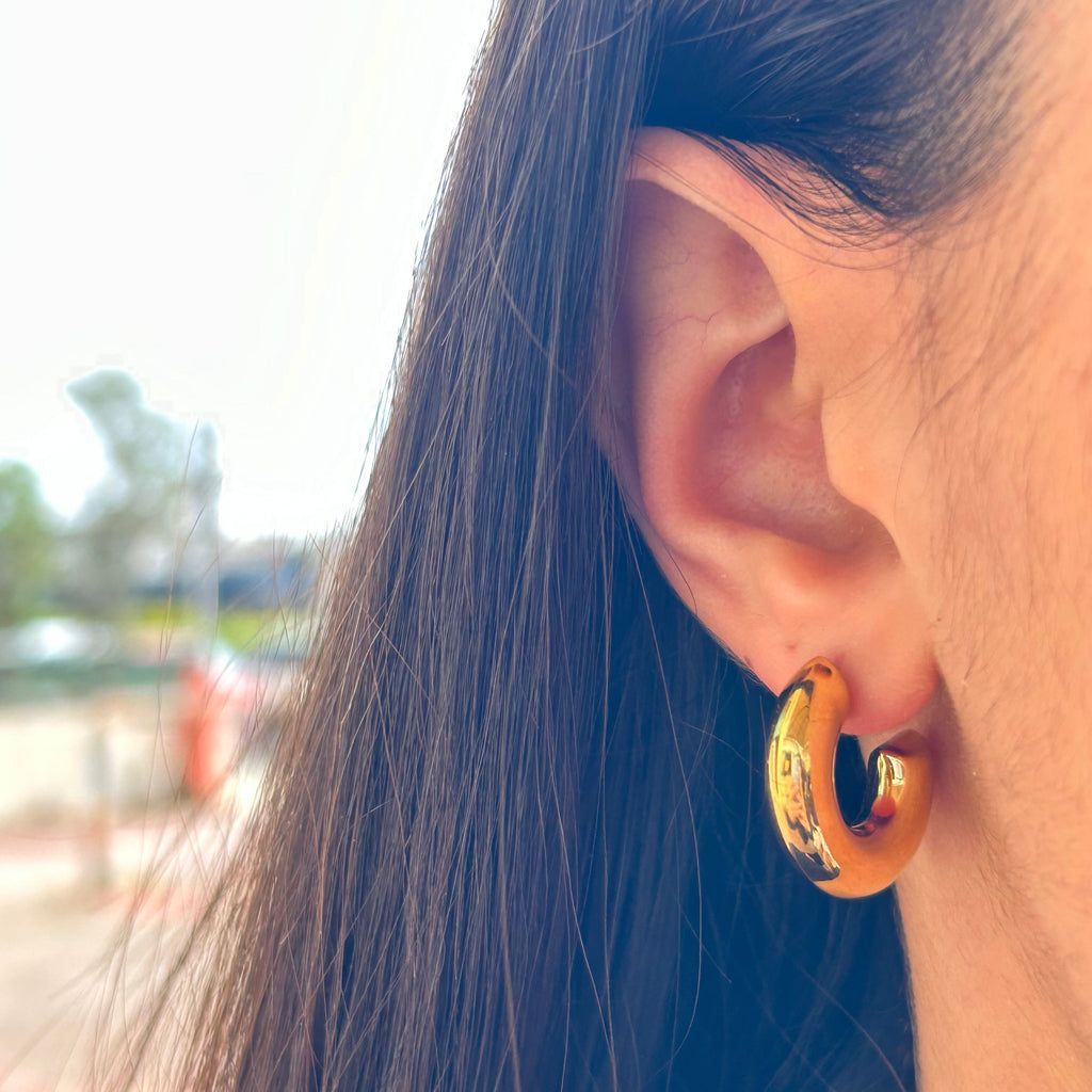 Orecchini chubby bold in 2 colori