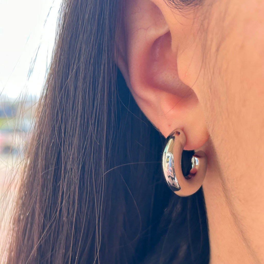 Orecchini chubby bold in 2 colori