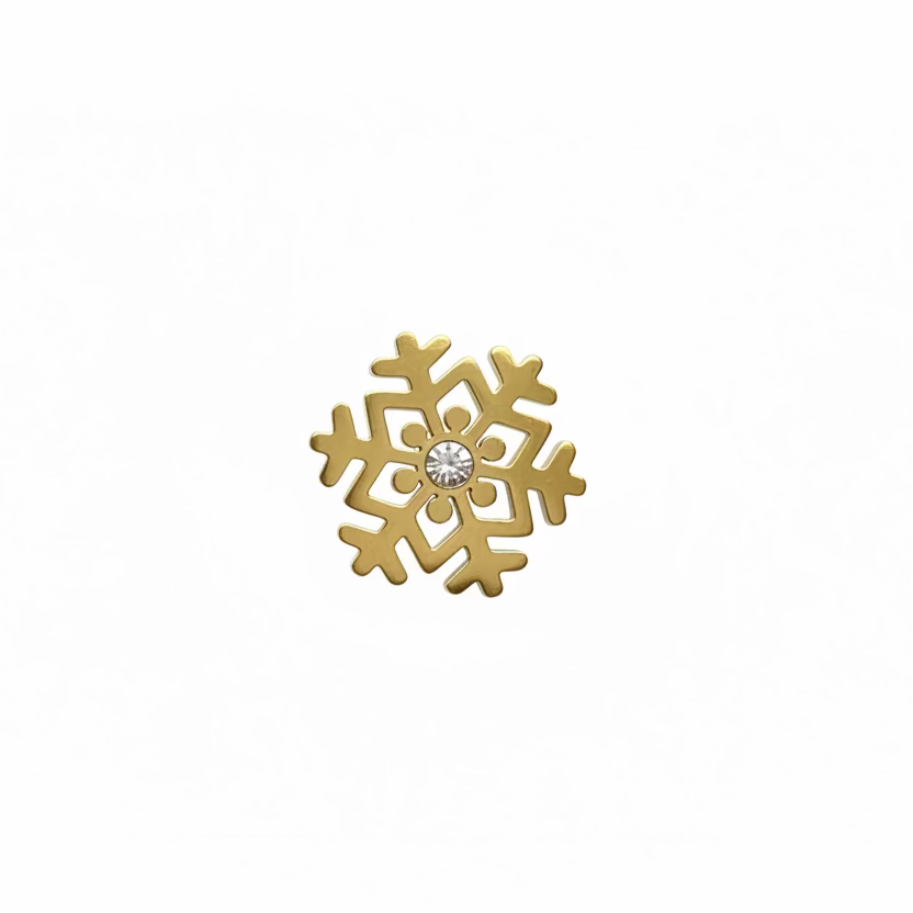 Orecchino fiocco di neve