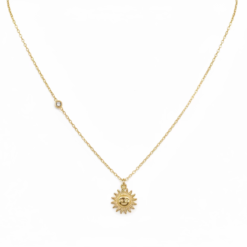 Collana sparkling sole