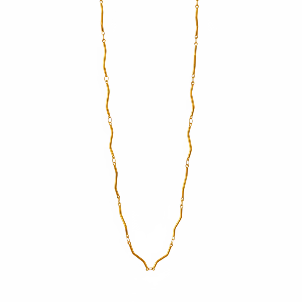 Collana chain ondulè