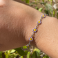 Bracciale con margherite in 9 colori