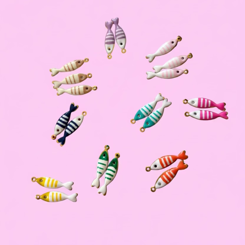 Charm pesce a righe