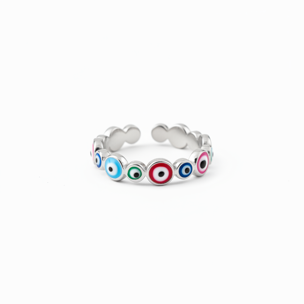 Anello con occhio di Allah