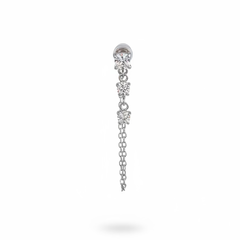 Orecchino Tripla Luce