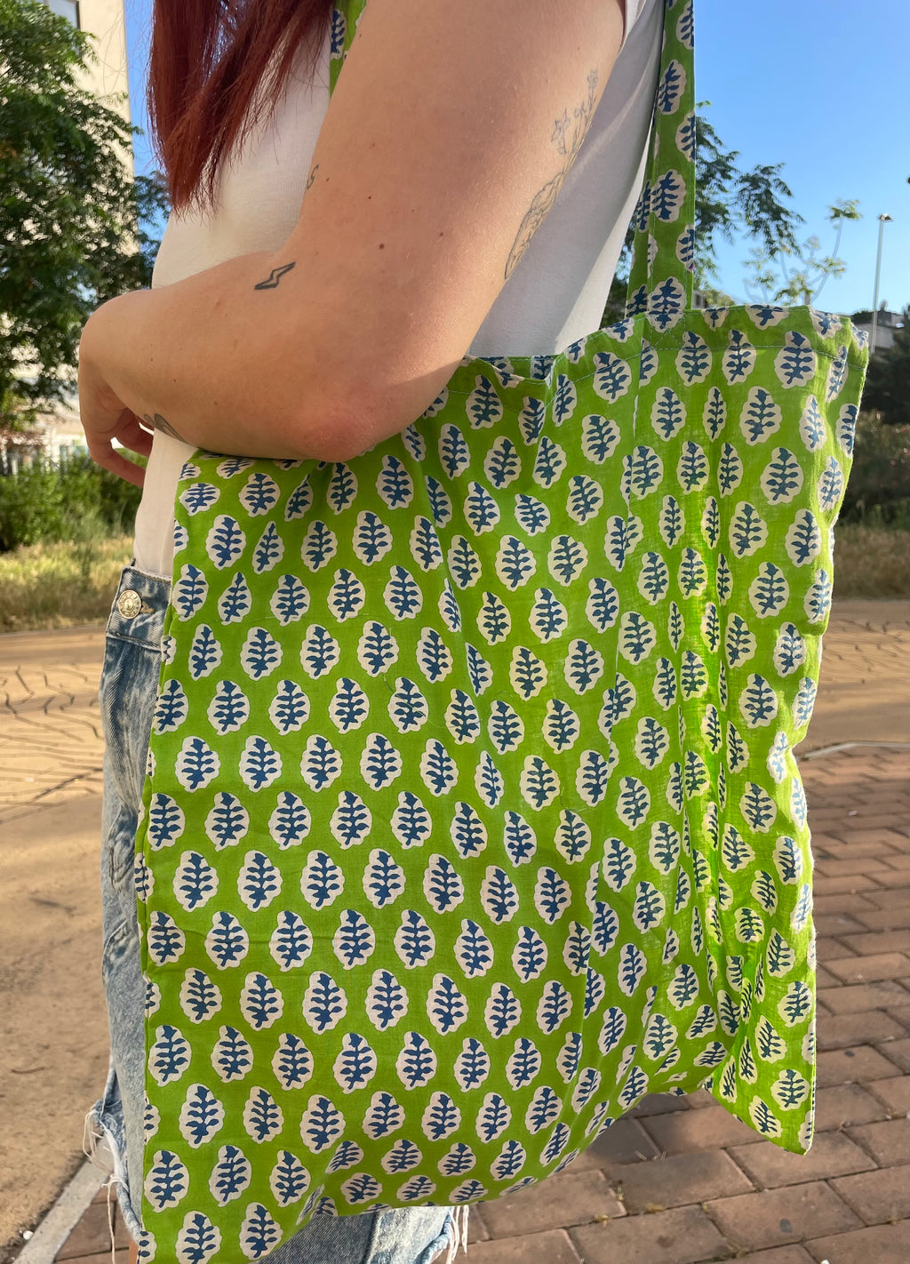 Tote Bag Spring Flowery in 12 colori