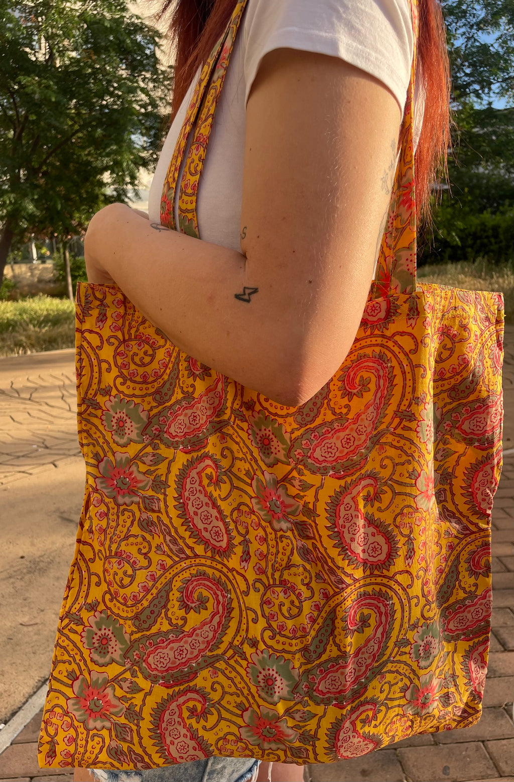 Tote Bag Spring Flowery in 12 colori