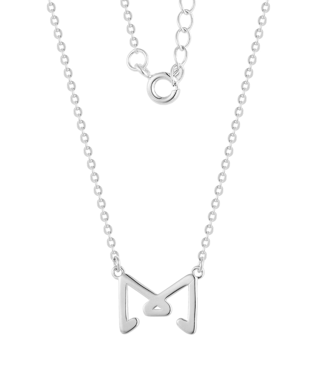 Collana Glowy Bow argento
