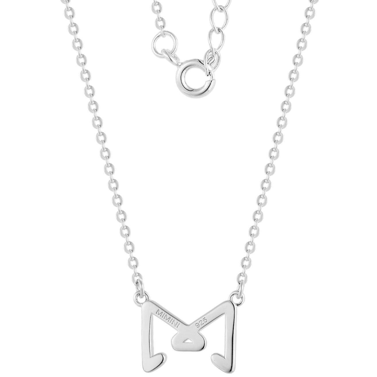 Collana Glowy Bow argento