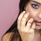 Anello Glowy Bow argento