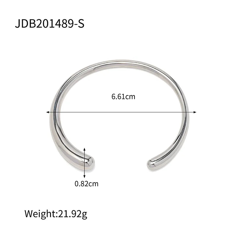 Bracciale rigido abbraccio in 2 colori