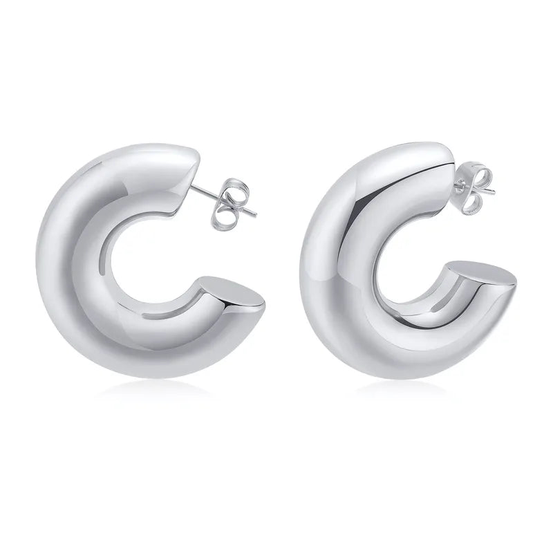 Orecchini chubby bold in 2 colori