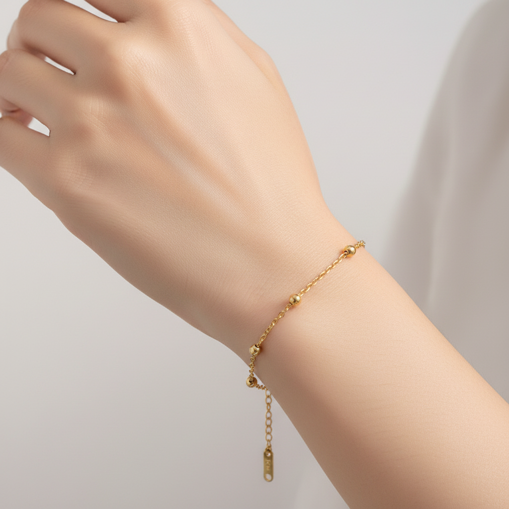 Bracciale pallini grandi