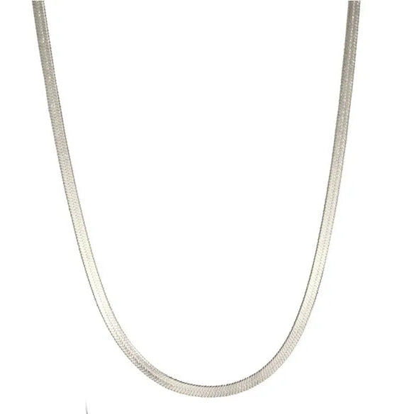 Collana snake piatta in 2 colori