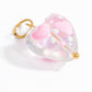 Charm Cuore a pois in 2 colori