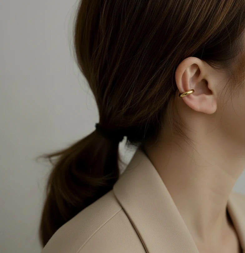 Ear cuff liscio mini in 2 colori