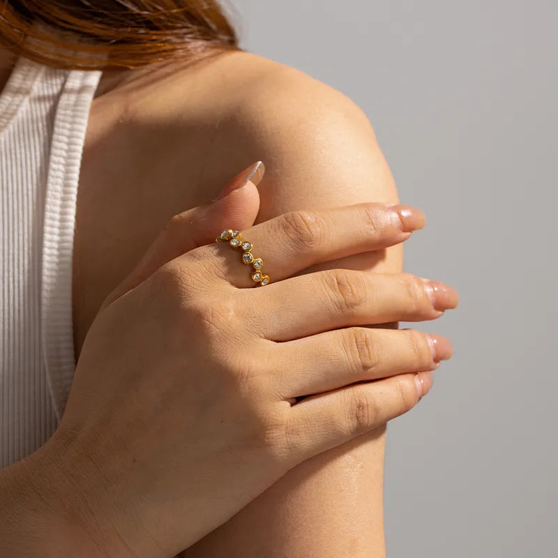 Anello sparkling in 2 colori