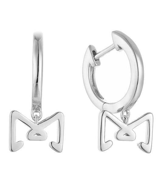 Orecchini Glowy Bow argento