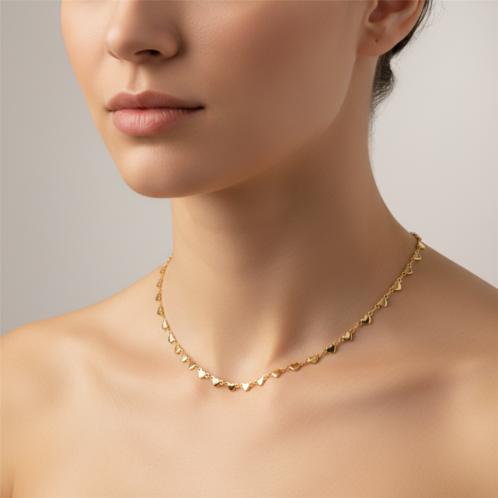 Collana cuori