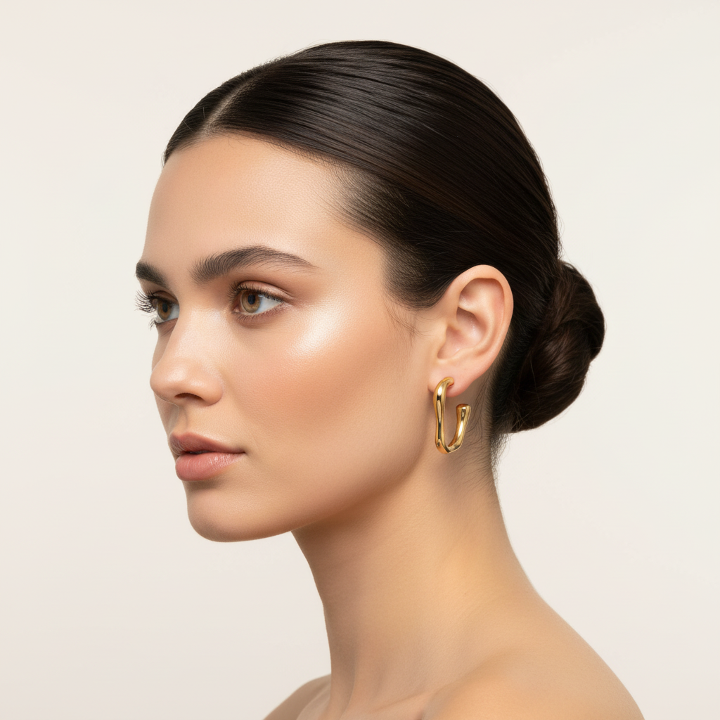 Orecchini fluid line