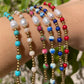 Bracciale con perle di fiume in 6 colori