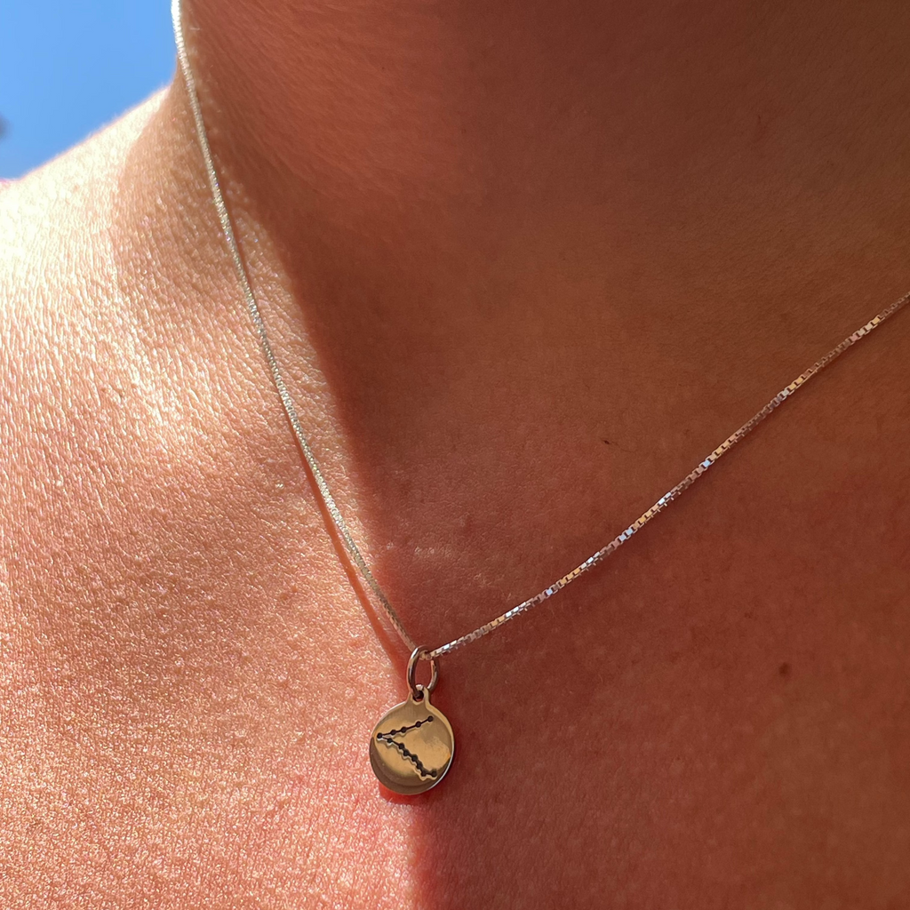 Collana con segno zodiacale