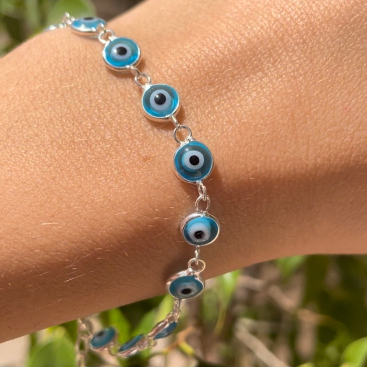 Set collana e bracciale con Occhio di Allah